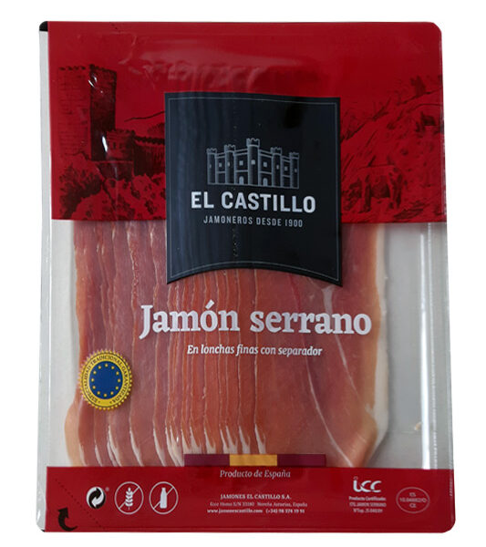 jamón lonchas 200 gramos